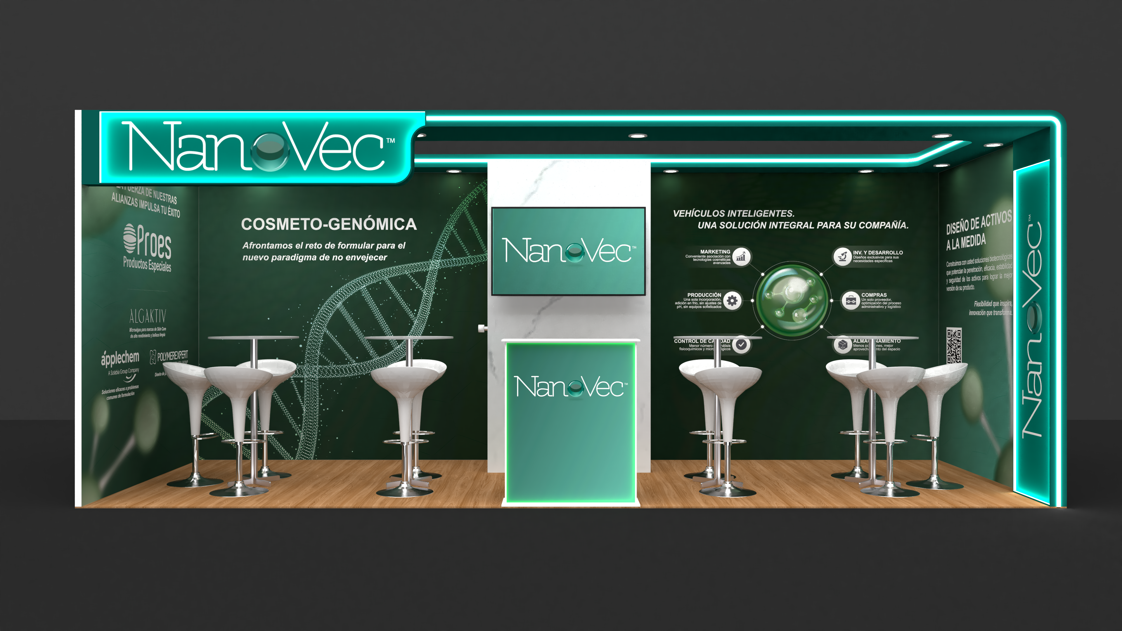 Stand Element Orthopedics 6x2 metros - Soluciones médicas - GH Stand